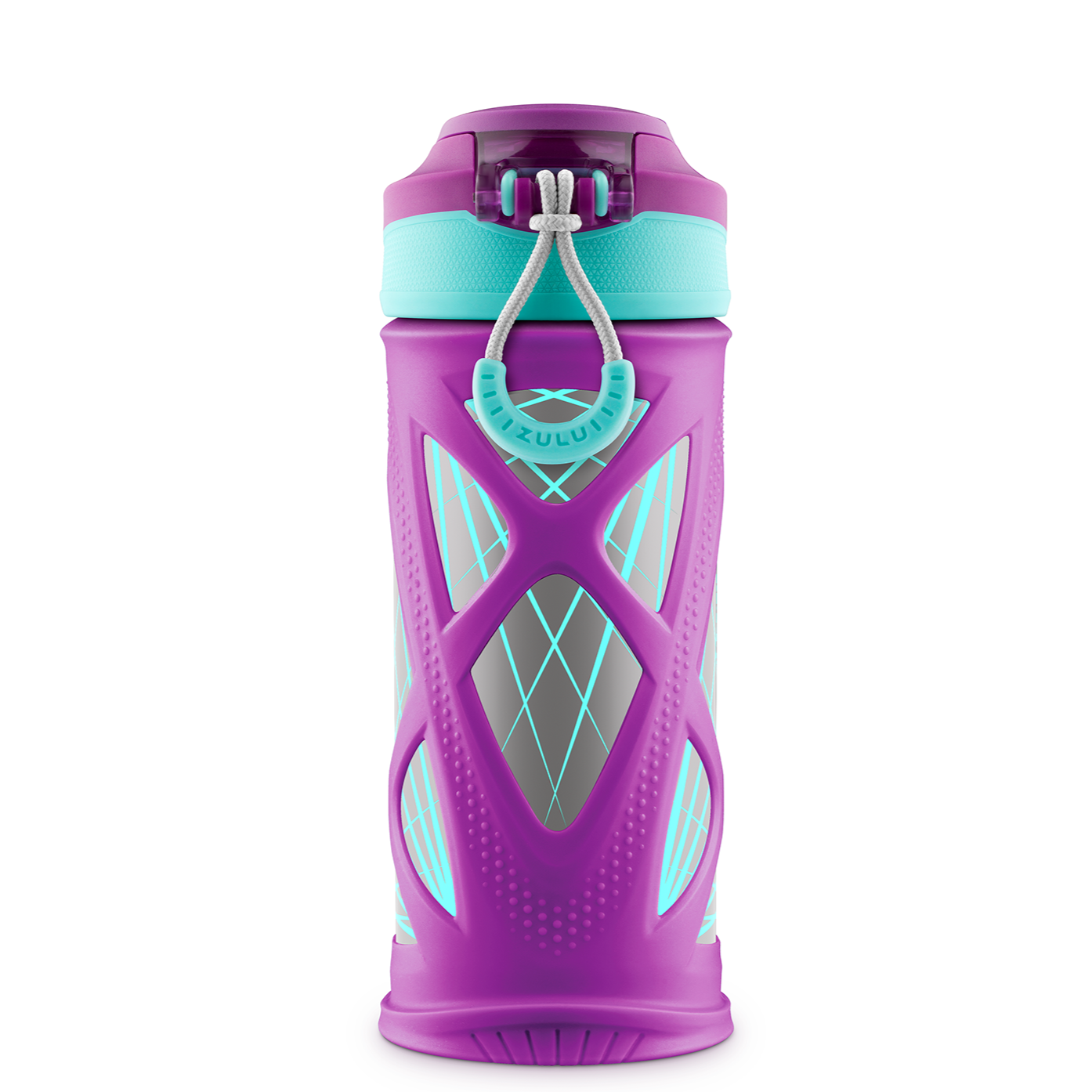 echo-12oz-insulated-stainless-steel-kids-water-bottle-q7 echorearpurple.png
